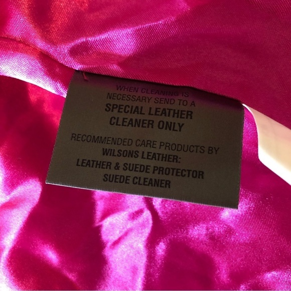 WILSON'S Leather Maxima, Burnt Orange Leather Coat size medium - Picture 8 of 8